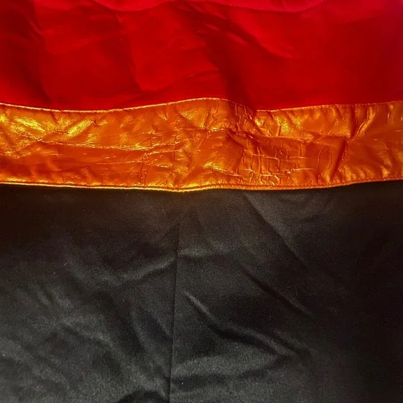 Disney‎ The Incredibles Halloween Costume Kids Large Super Hero Red Black Gloves - Picture 4 of 10